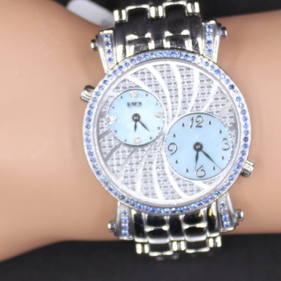 Blue Sapphire Diamond 0.92 Tcw Watch main image 5